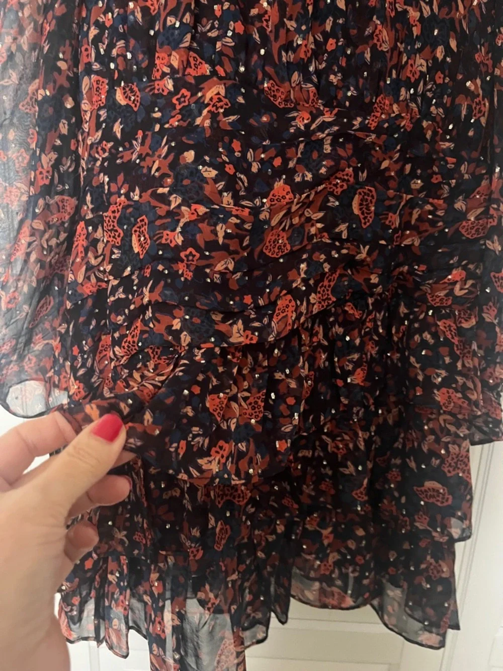 Ulla Johnson Sheer Dress with lining - Picture 4 of 5